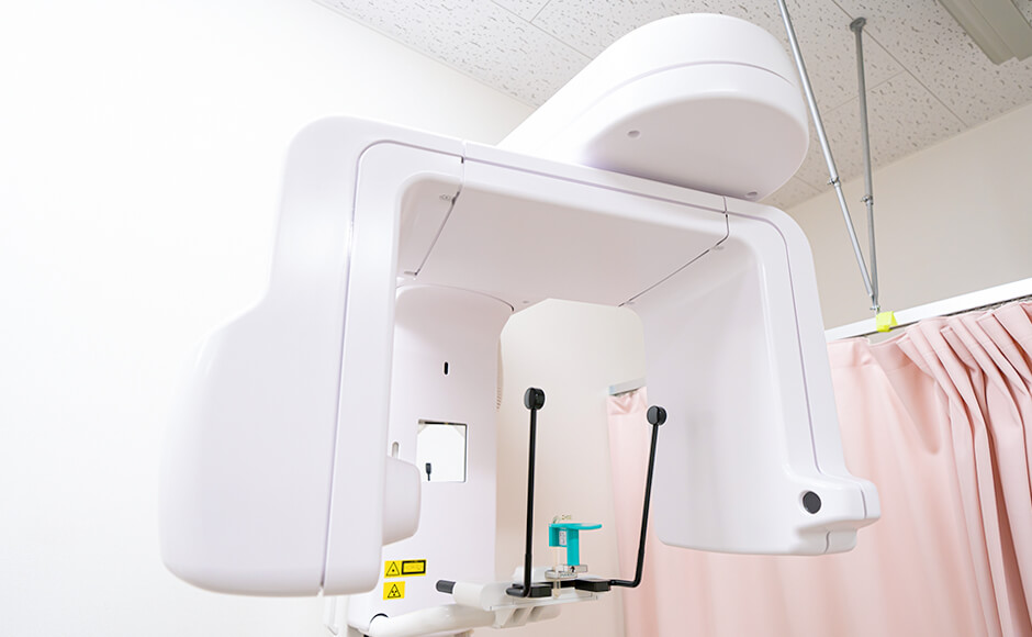 デジタル歯科用パノラマX線診断装置の写真
